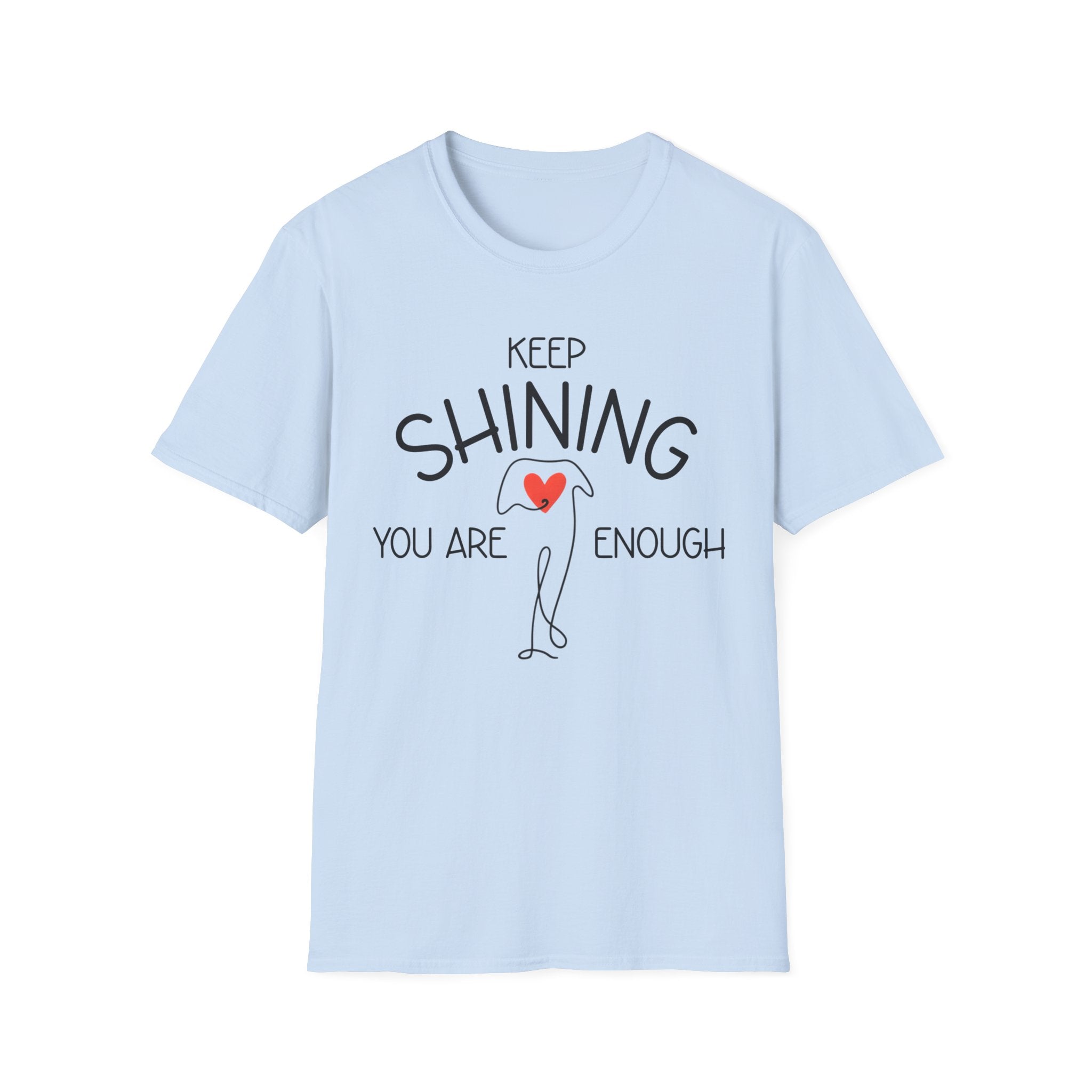 SHINING HEART LONG SHIRT ➕ステッカー Keep Shining Heart T-Shirt – Divine Pixels
