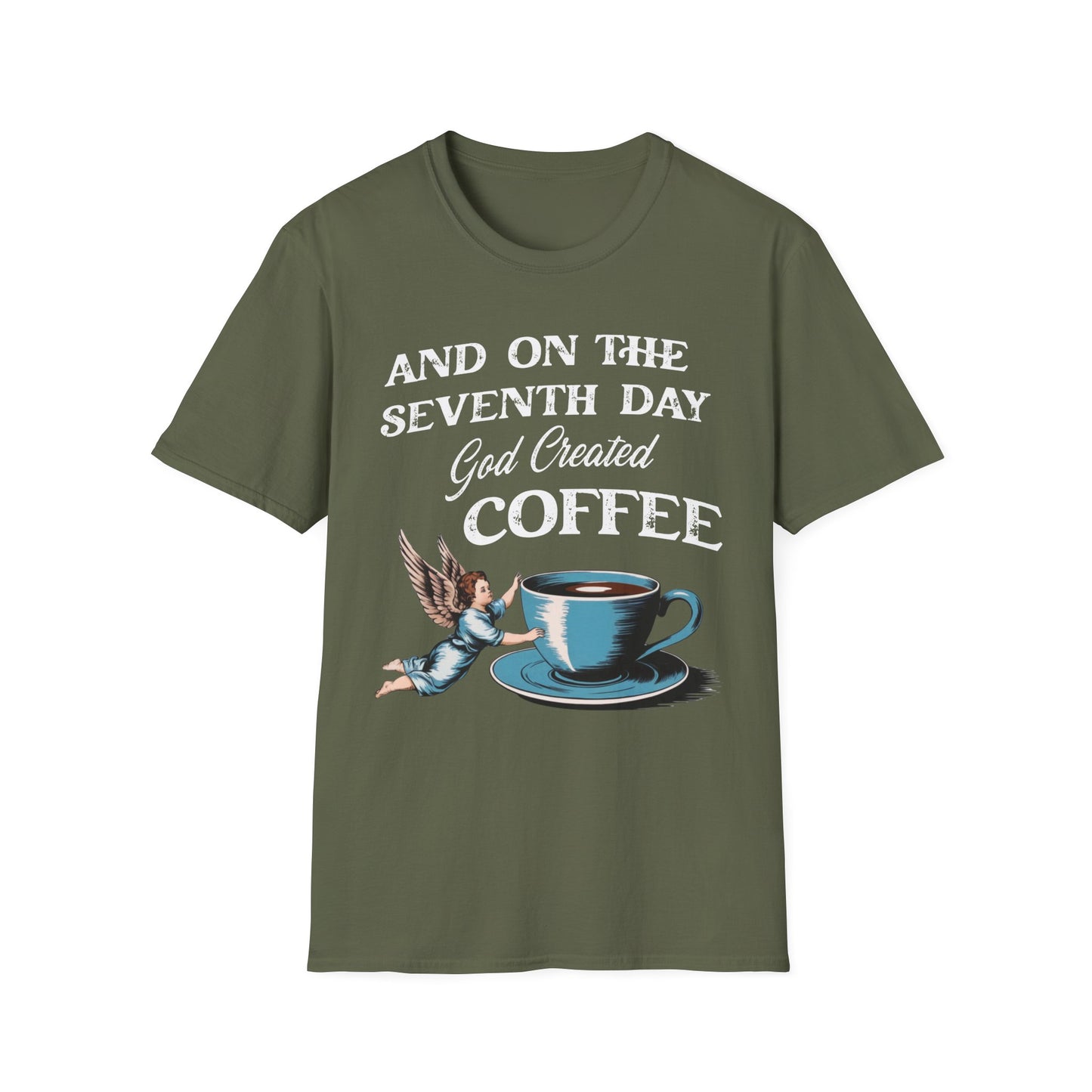 God Created Coffee T-Shirt