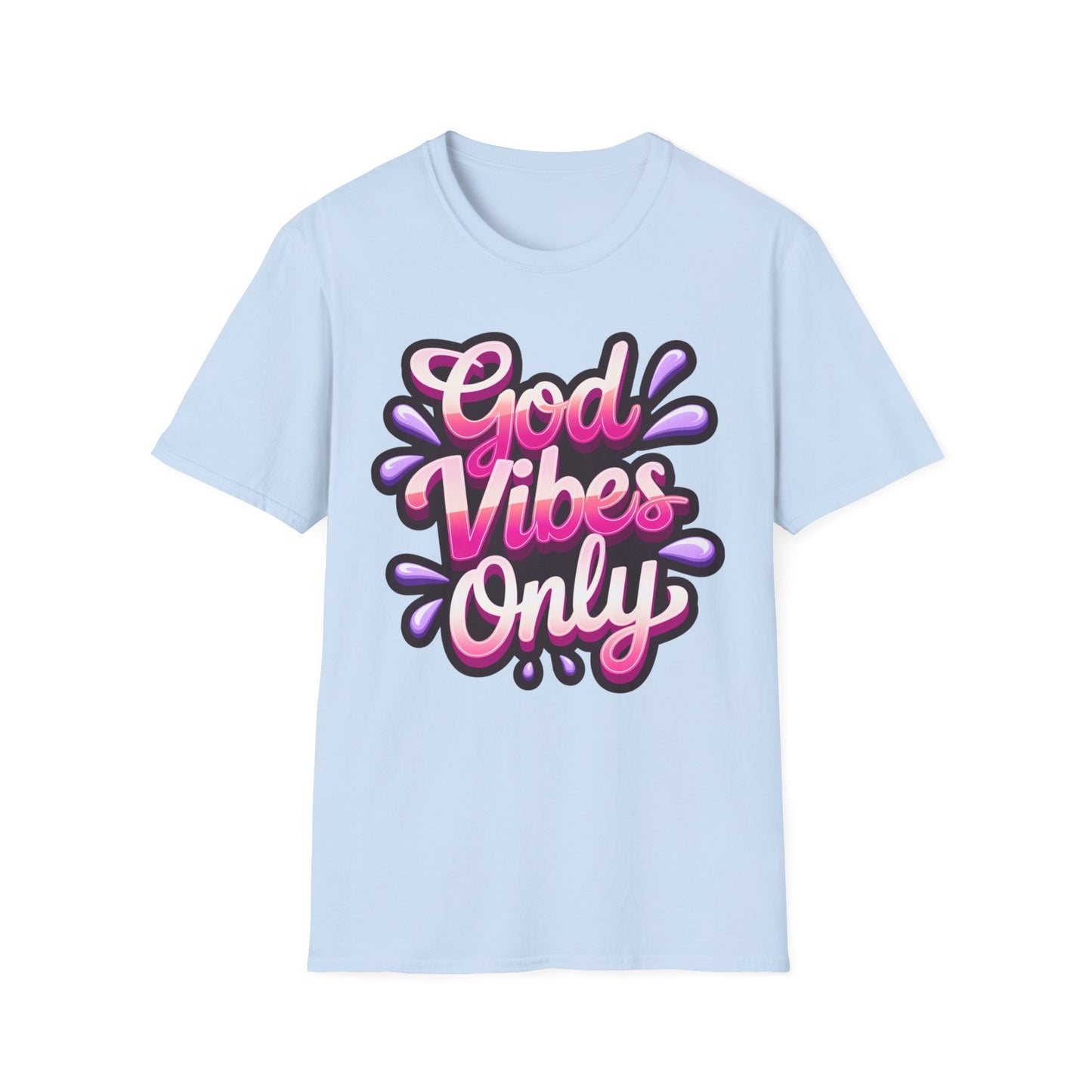 God Vibes Only Splash T-Shirt