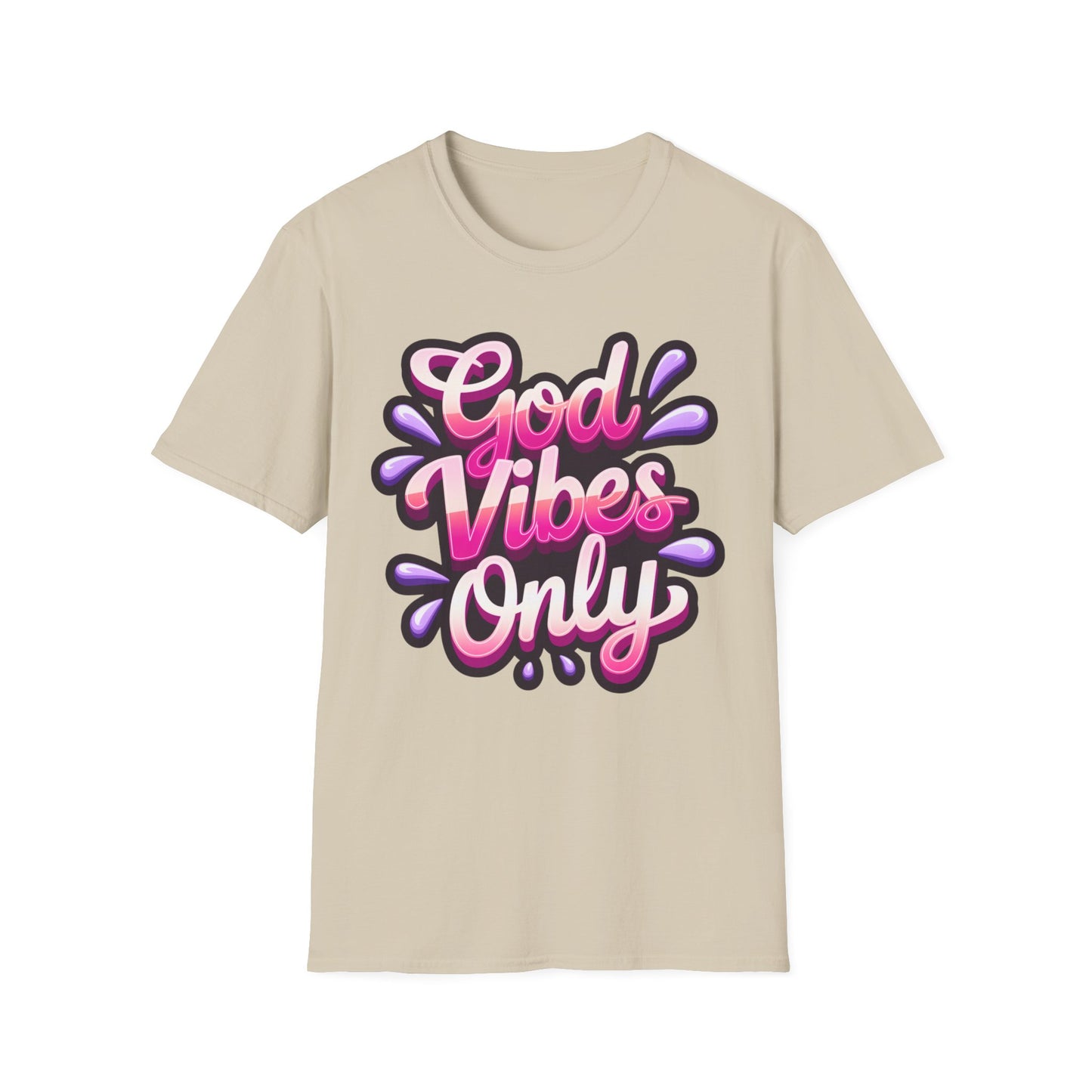 God Vibes Only Splash T-Shirt