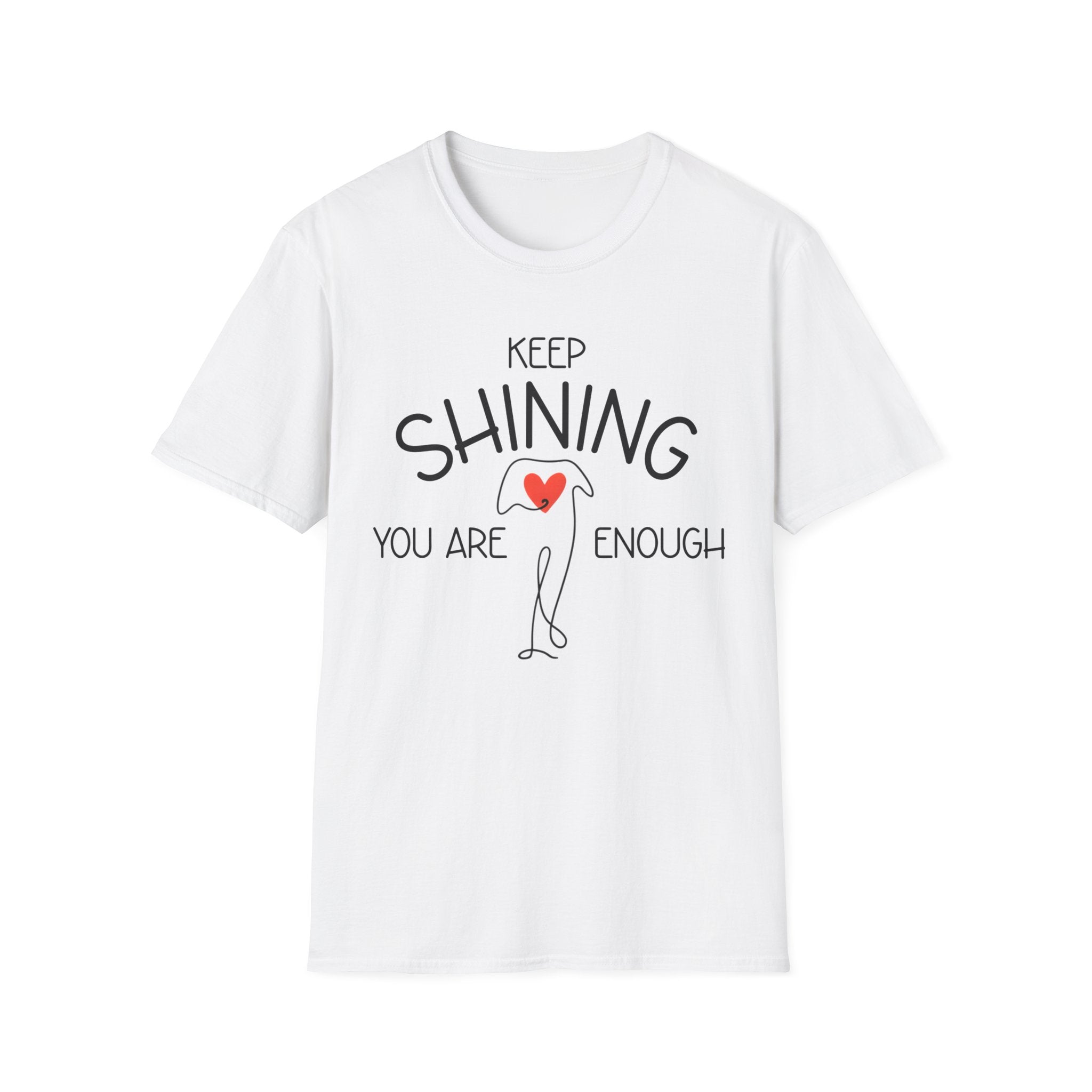 Keep Shining Heart T-Shirt – Divine Pixels