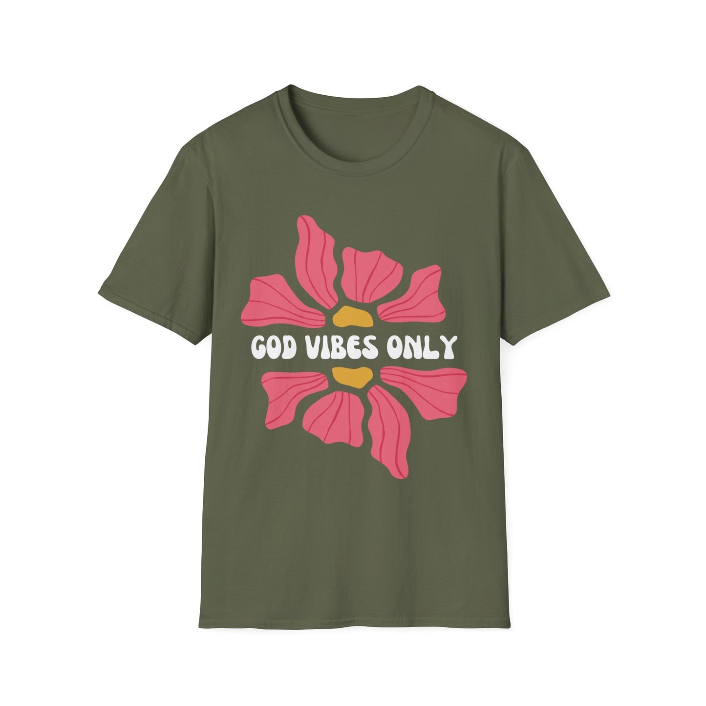 God Vibes Floral T-Shirt