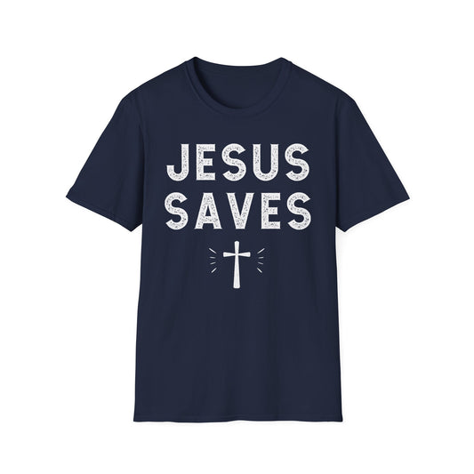 Jesus Saves Cross T-Shirt